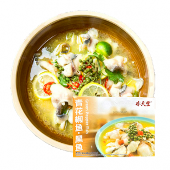 STT-Fish with Green Pepper 700g/box